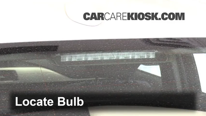 2014 BMW 320i 2.0L 4 Cyl. Turbo Lights Center Brake Light (replace bulb)